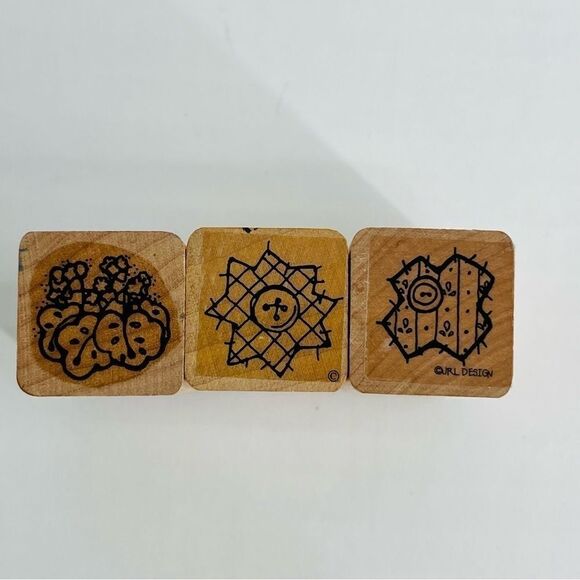 Rubber Stamp Bundle Of 10 Stamps For Scrapbooking Crafting - Picture 4 of 11